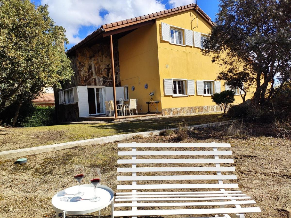 Villa El Encinar De Gabino à Zarzuela del Monte Extérieur photo